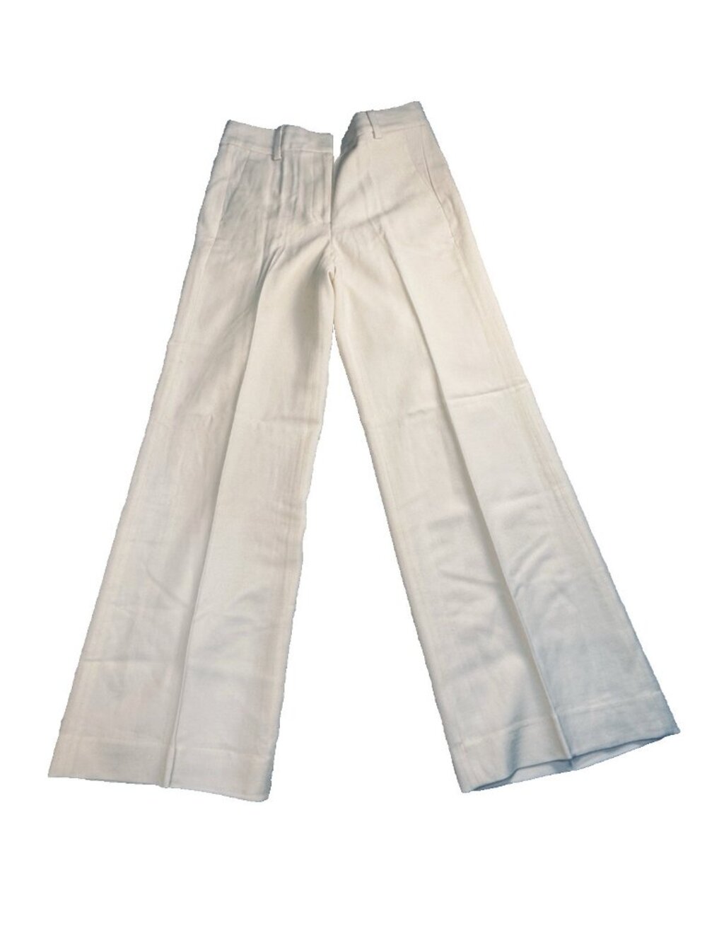 J.Crew Carolina Dress Wool Pant In Bouclé Ivory Sz 4 Work-Night Out NWT #CN743 - Picture 4 of 15